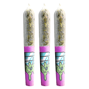 Rizzlers - Diamond Handz - Pearadise Dream Diamond Infused Pre-Roll - Indica - 3x0.45g